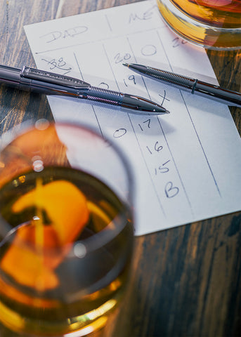 AINFB - Black Titanium Nitride infinium Space Pen - Laser engrave or imprint up to four colors a logo, tagline, etc.