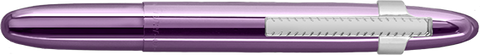 A400PPCL - Purple Haze Bullet Space Pen w/ Chrome Clip - Laser engrave or imprint up to four colors a logo, tagline, etc.