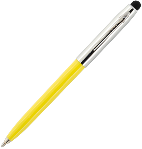 A775/S - Economy Cap-O-Matic w/ Chrome Accents and Stylus - Laser engrave or imprint up to four colors a logo, tagline, etc.