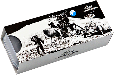 A400TBL - Tahitian Blue Bullet Space Pen - Laser engrave or imprint up to four colors a logo, tagline, etc.