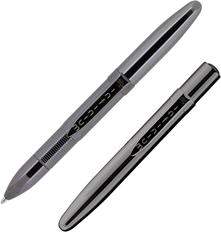 AINFB - Black Titanium Nitride infinium Space Pen - Laser engrave or imprint up to four colors a logo, tagline, etc.