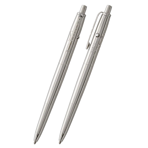AAG7E - Chrome Astronaut Space Pen, Engraved July 20, 1969 & Fisher Space Pen Logo