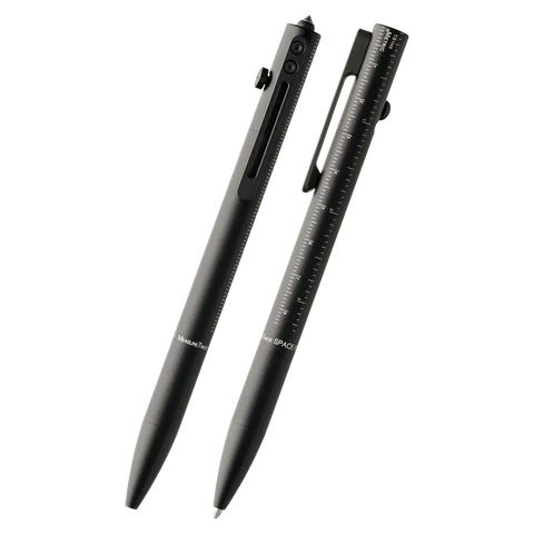 AMT - Measure Twice™ Tactical Bolt-Action Space Pen with Glass Breaker Tip