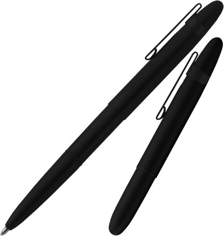 A400BCL - Classic Bullet Space Pen in Non-Reflective Matte Black with clip