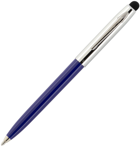 A775/S - Economy Cap-O-Matic w/ Chrome Accents and Stylus - Laser engrave or imprint up to four colors a logo, tagline, etc.